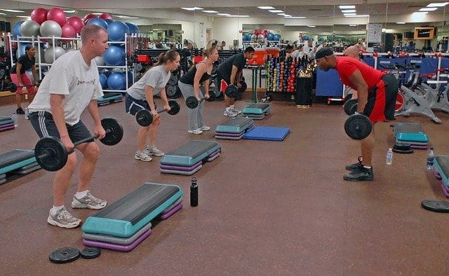 Gym weight lift trainer